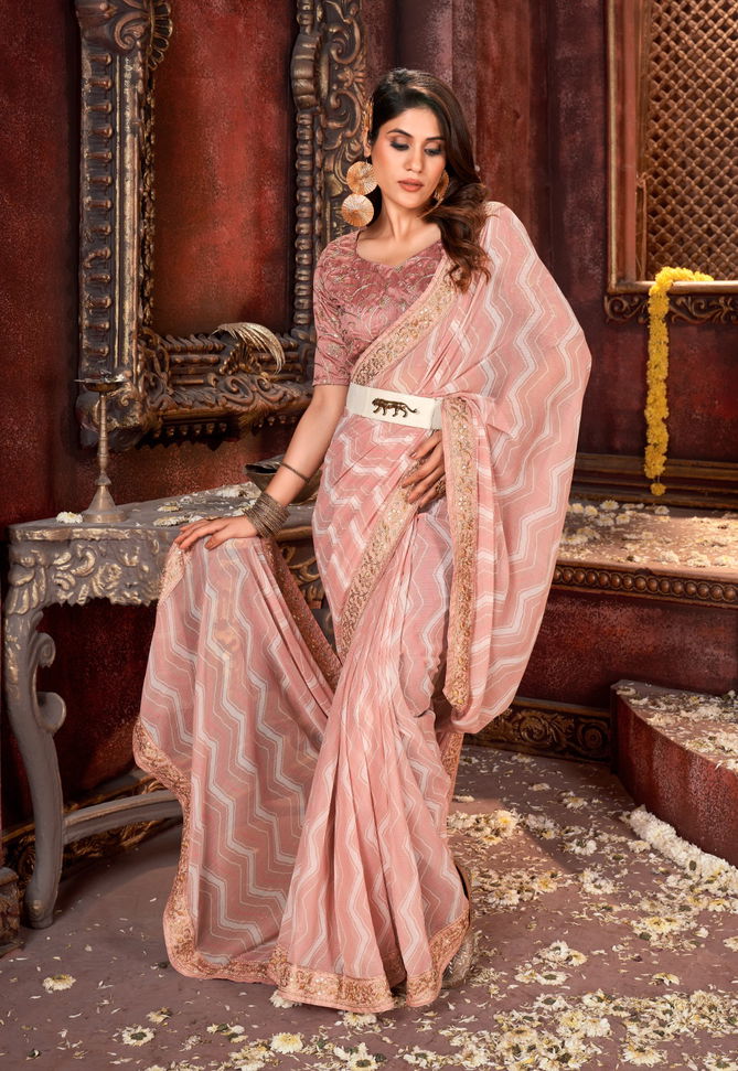 Stavan Vihana Vol 5 Bandhni Printed Sarees Catalog
